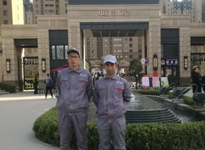 中海凱旋門(mén)小區(qū)荃芬除甲醛施工案例