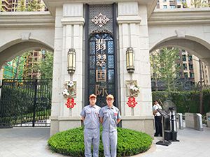 萬科翡翠國(guó)際荃芬除甲醛施工案例